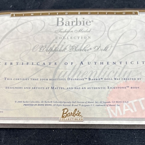 THE TEACHER SILKSTONE BARBIE FASHION MODEL COLLECTION 2005 GOLD LABEL - Picture 6 of 6